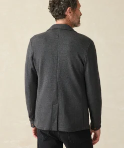 Fashion Inlet Knit Blazer (Tall) - Blazers