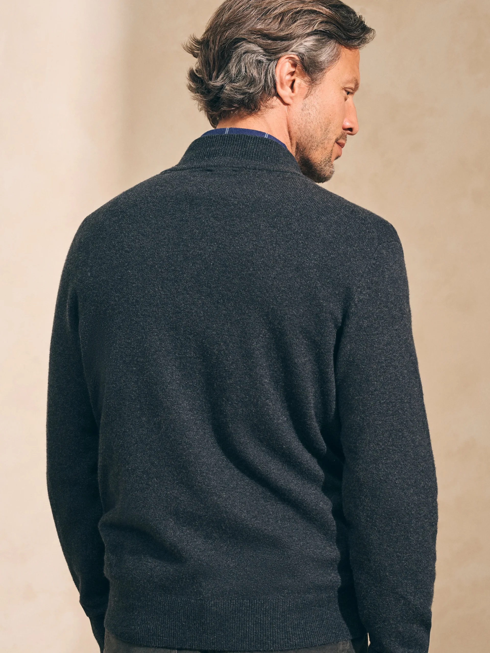 Fashion Jackson Quarter Zip Sweater - Sweaters