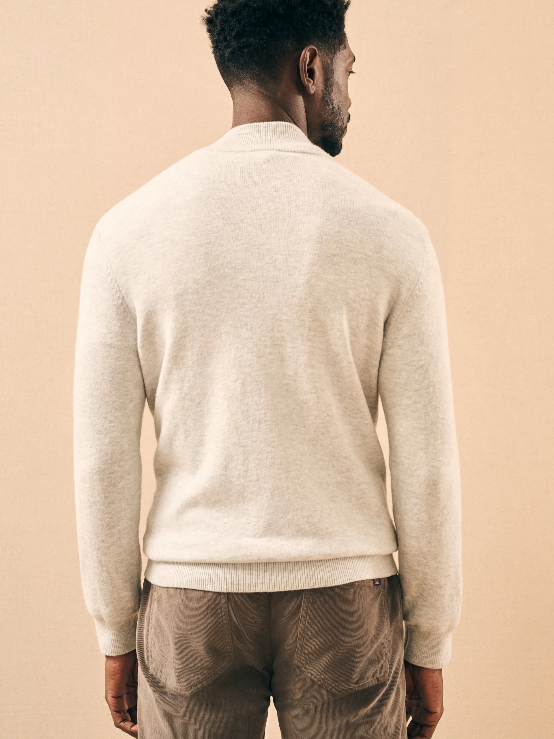 Fashion Jackson Quarter Zip Sweater - Sweaters