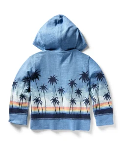 Clearance Kids Palm Rainbow Zip Hoodie - Kids Kids