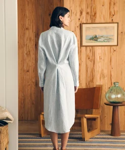 Best Laguna Linen Midi Dress - Women Dresses