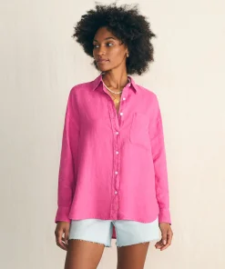 Discount Laguna Linen Relaxed Shirt - Women Shirts & Tops