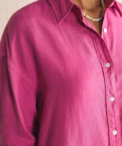 Discount Laguna Linen Relaxed Shirt - Women Shirts & Tops