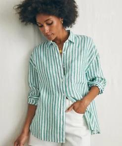 Online Laguna Linen Relaxed Shirt - Women Shirts & Tops