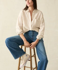 Discount Laguna Linen Relaxed Shirt - Women Shirts & Tops