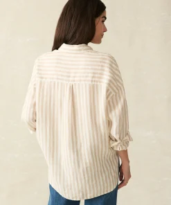 Discount Laguna Linen Relaxed Shirt - Women Shirts & Tops