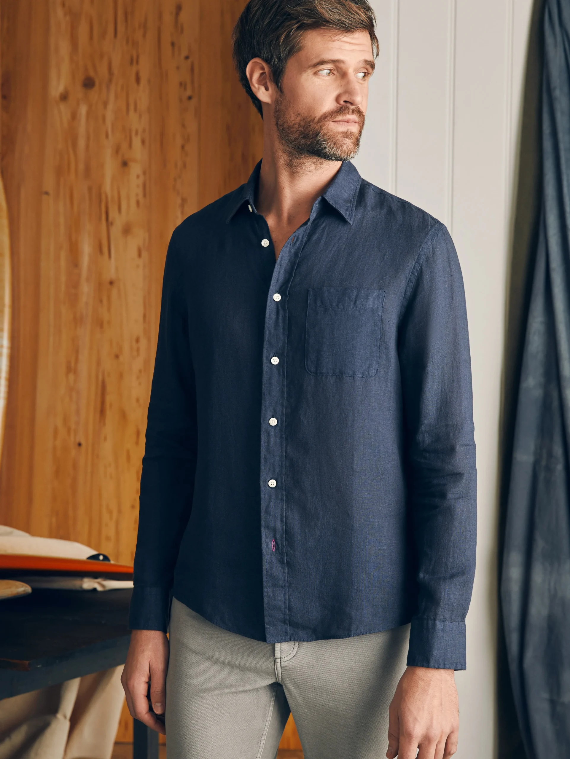 Clearance Laguna Linen Shirt - Shirts