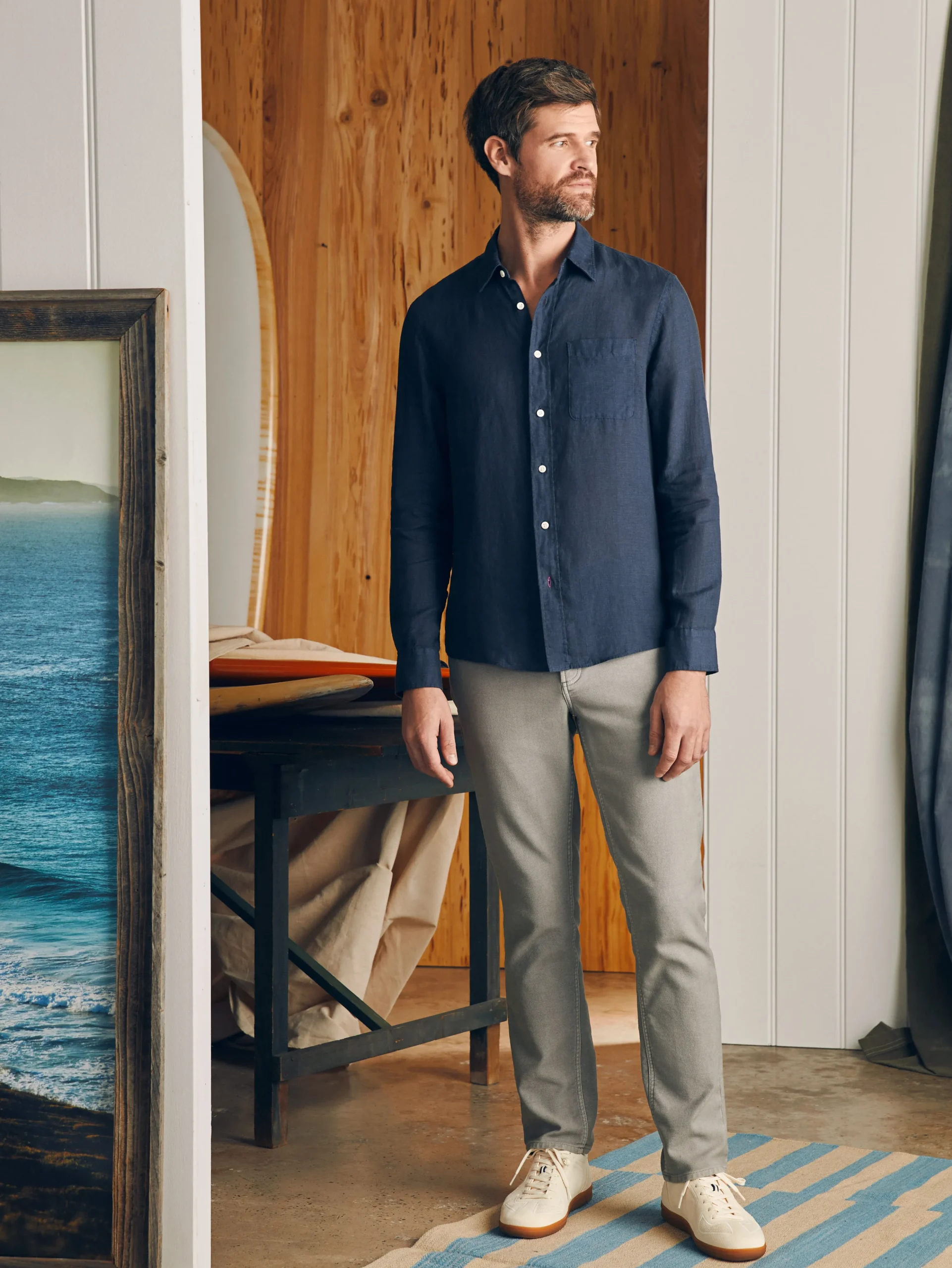 Clearance Laguna Linen Shirt - Shirts