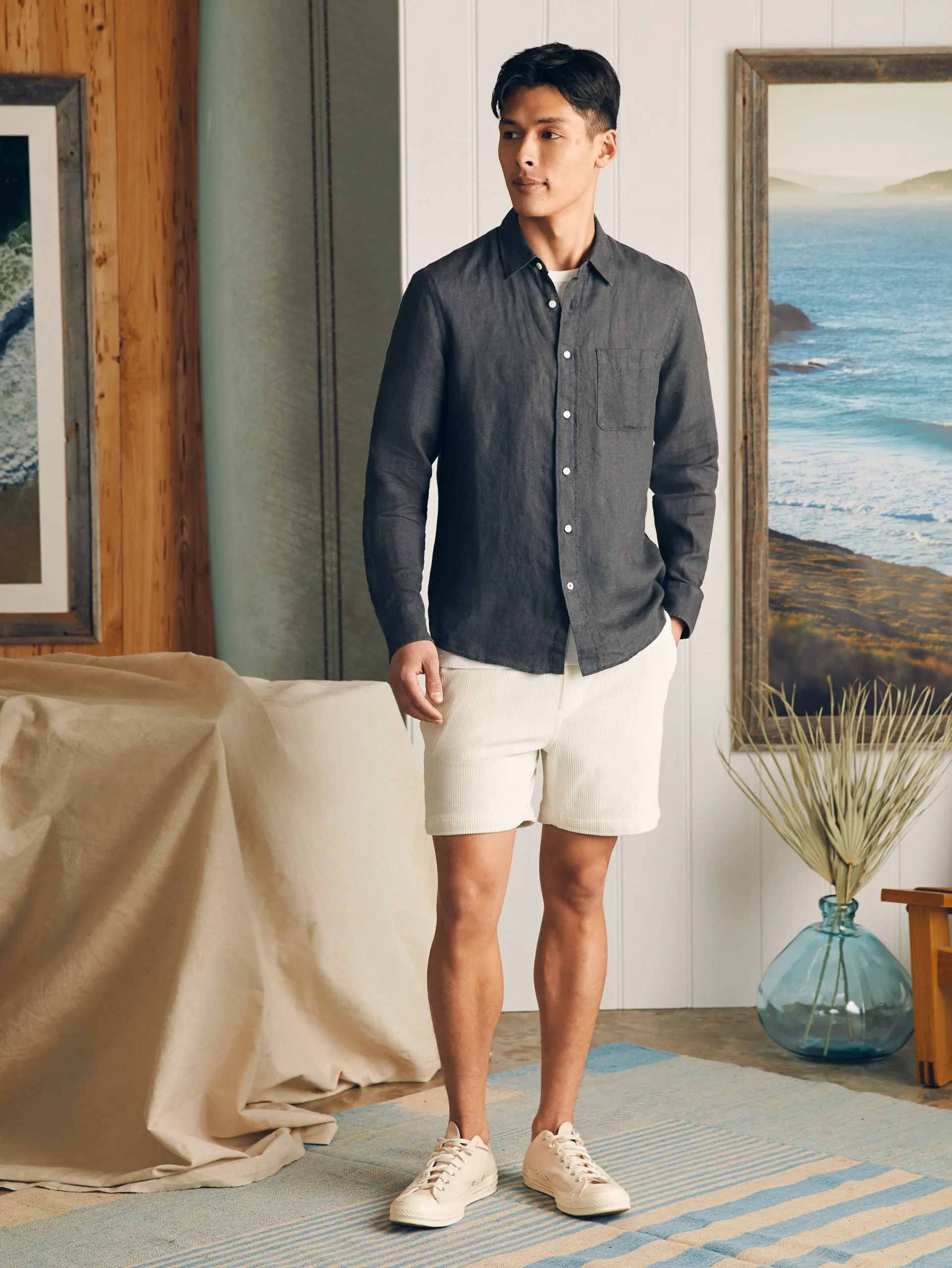 Hot Laguna Linen Shirt - Shirts