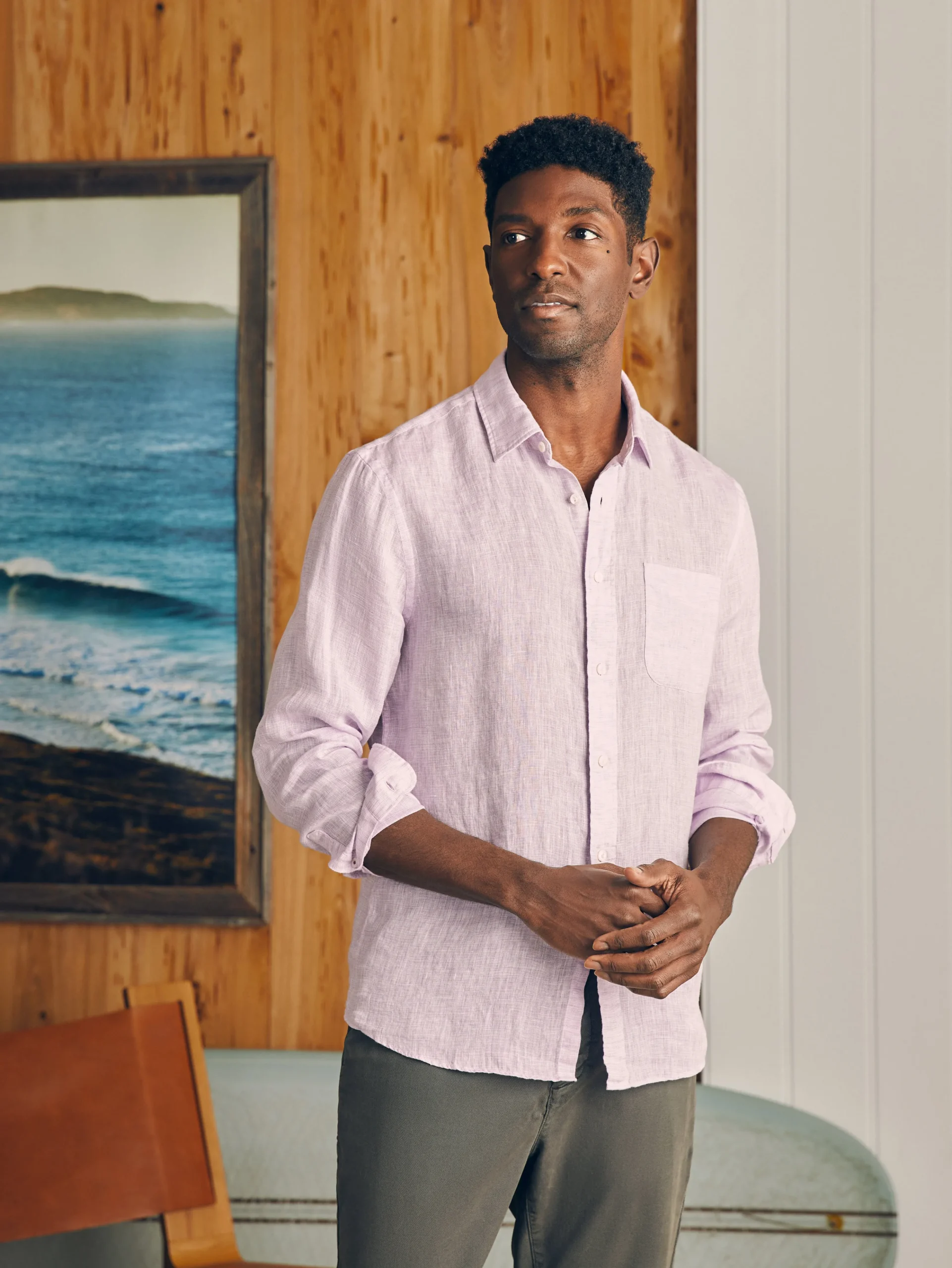 Hot Laguna Linen Shirt (Tall) - Shirts