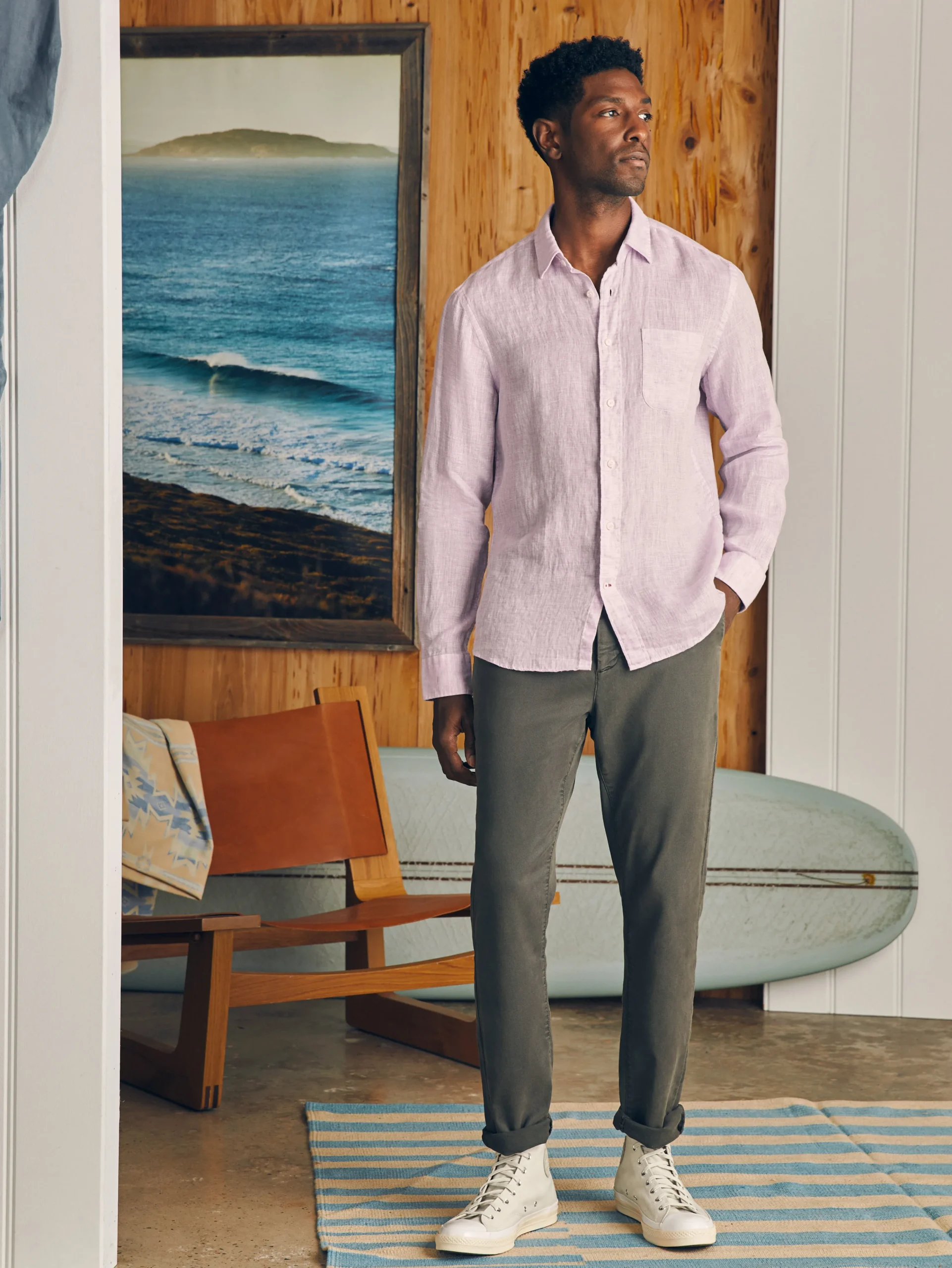 Hot Laguna Linen Shirt (Tall) - Shirts