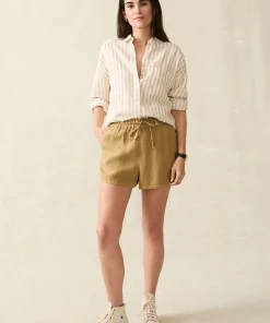 Best Laguna Linen Tie Waist Short - Women Shorts & Skirts