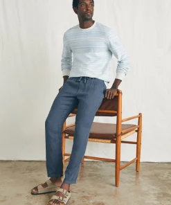 Fashion Linen Drawstring Pant - Pants