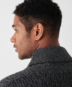 Clearance Marled Cotton Cardigan - Sweaters