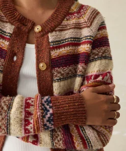 Best Marley Fairisle Cardigan - Women Sweaters