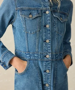 Clearance Michelle Denim Dress - Women Dresses