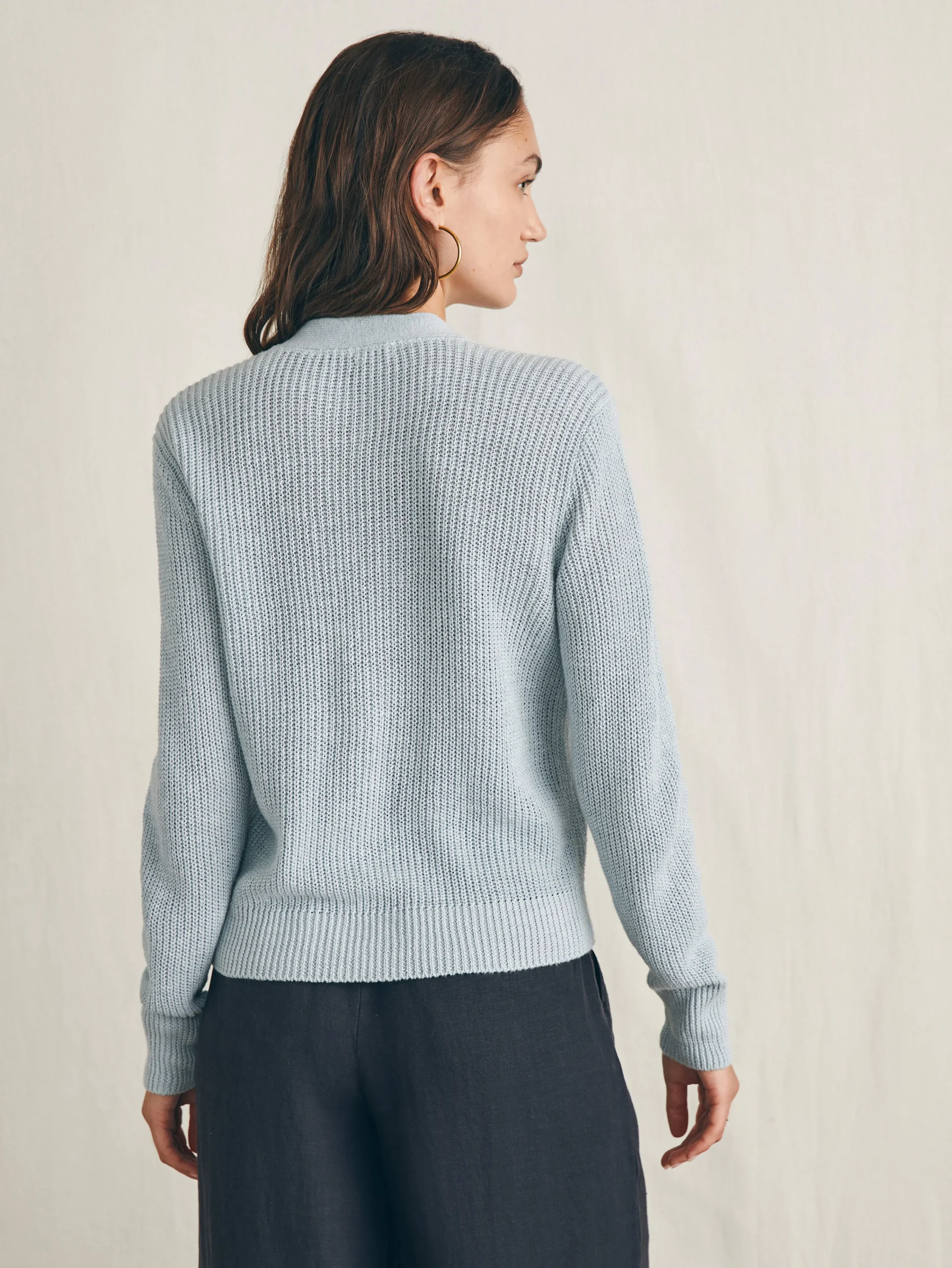 Online Miramar Linen Cardigan - Women Sweaters