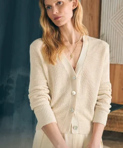 Hot Miramar Linen Cardigan - Women Sweaters