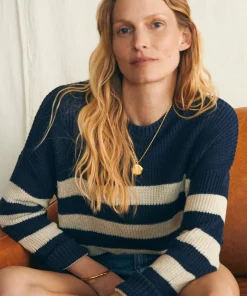 Outlet Miramar Linen Crew Sweater - Women Sweaters