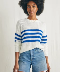 Fashion Miramar Linen Crew Sweater - Women Sweaters