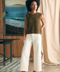 Outlet Miramar Linen Muscle Tank - Women Sweaters