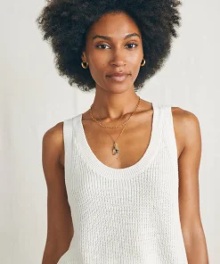 Discount Miramar Linen Scoop Neck Tank - Women Sweaters