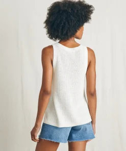 Discount Miramar Linen Scoop Neck Tank - Women Sweaters