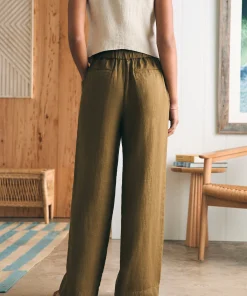 Fashion Monterey Linen Pant - Women Pants