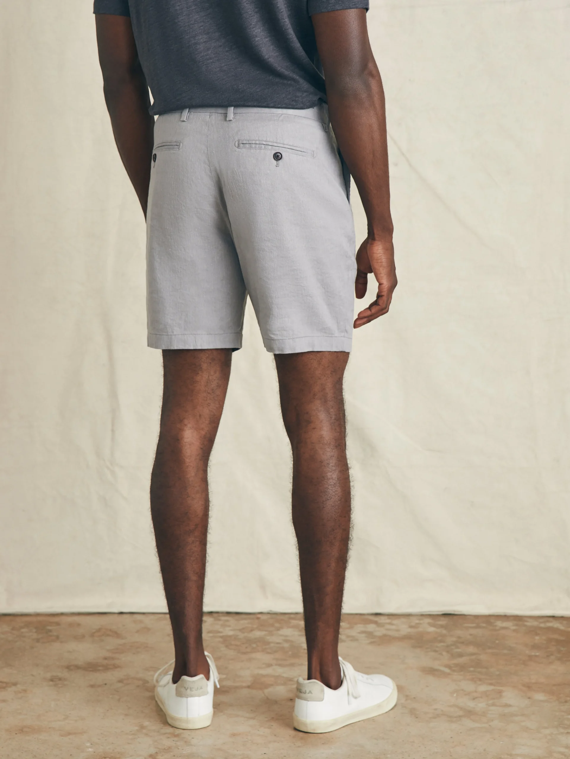 Fashion Movement™ Flex Linen Short (7" Inseam) - Shorts