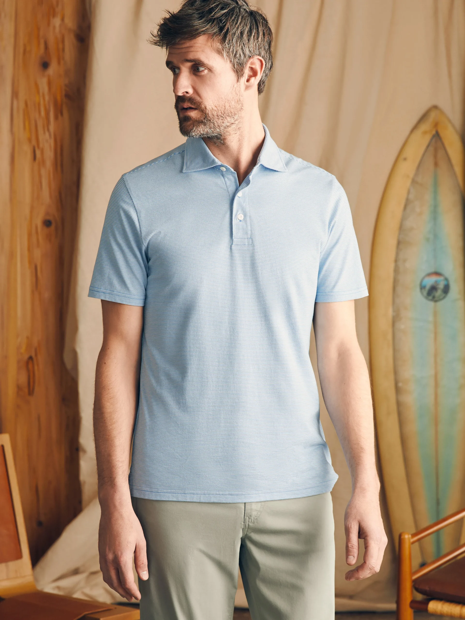 Outlet Movement™ Short-Sleeve Pique Polo Shirt - Polo Shirts