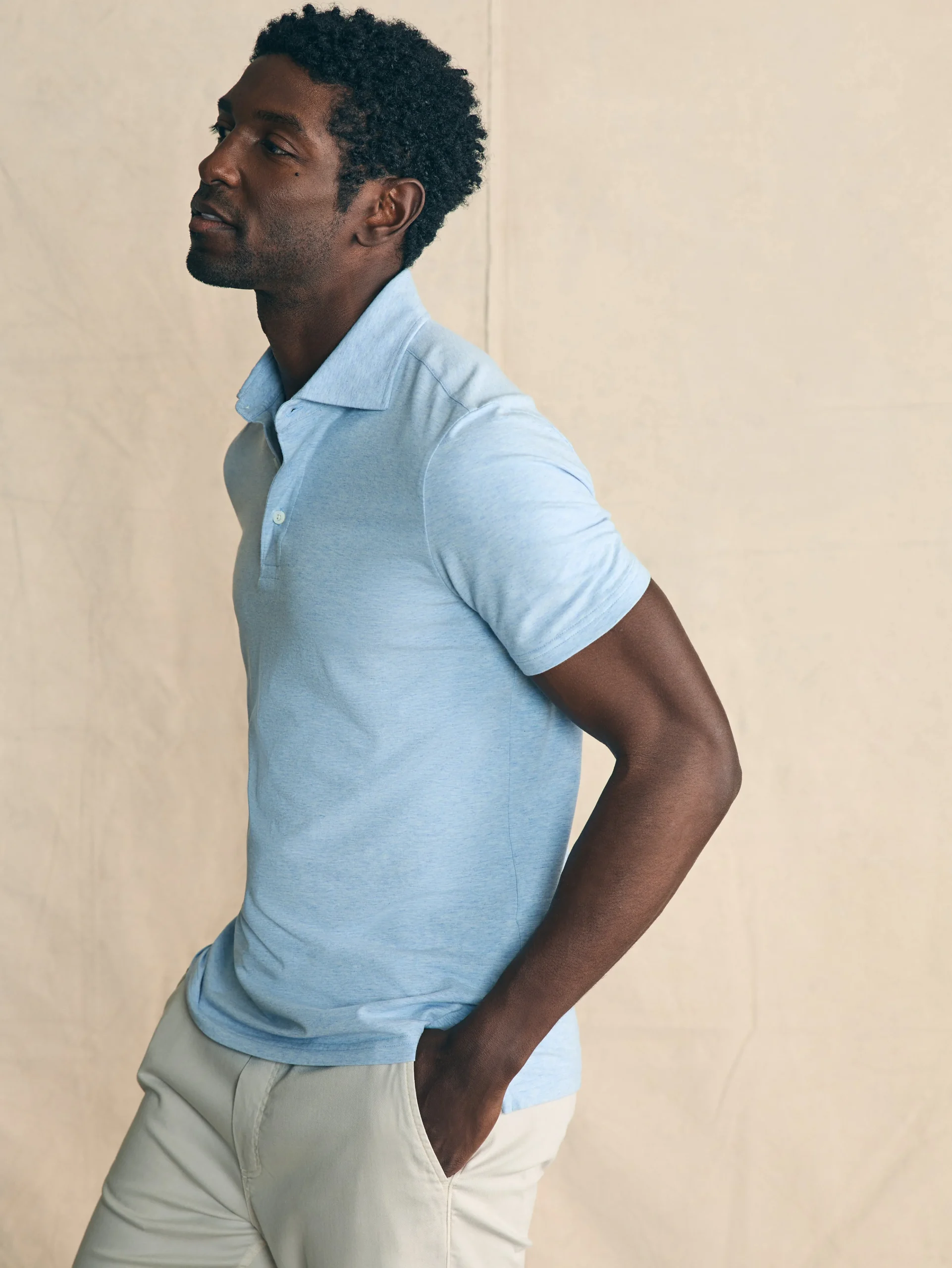 Hot Movement™ Short-Sleeve Polo Shirt (Tall) - Polo Shirts|T-Shirts & Henleys