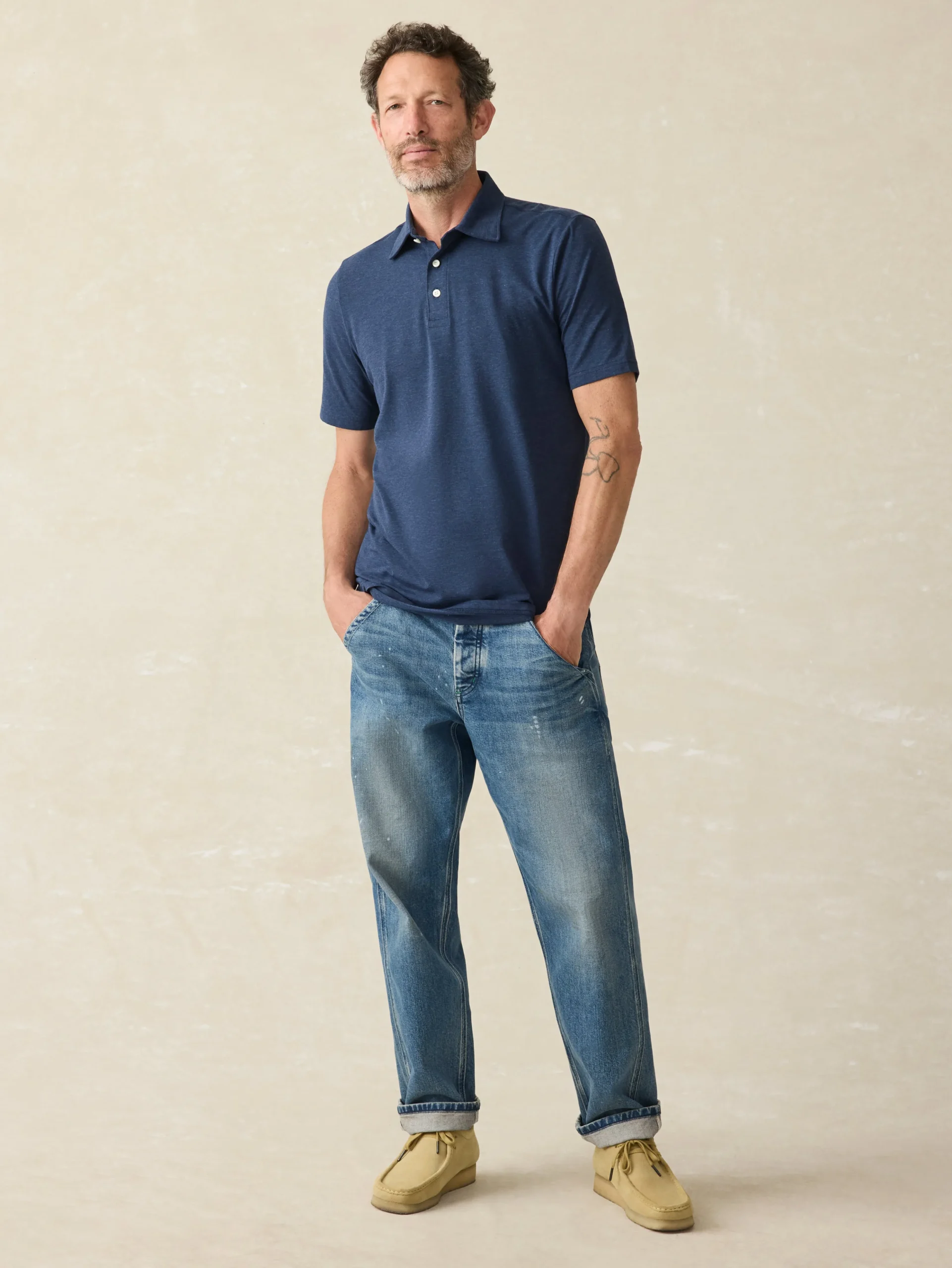 New Movement™ Short-Sleeve Polo Shirt (Tall) - Polo Shirts