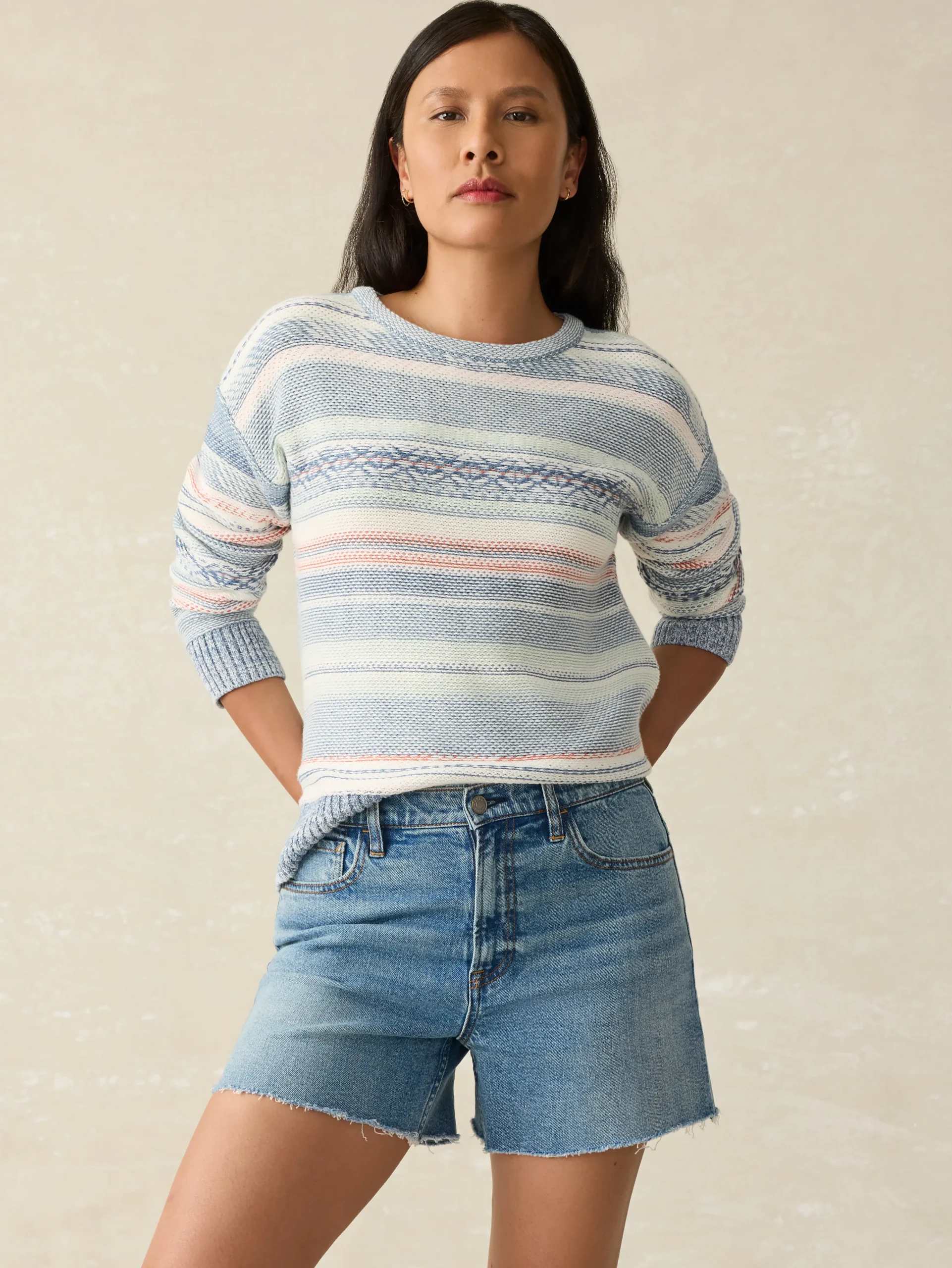 Hot Organic Cotton Denim Short - Women Shorts & Skirts