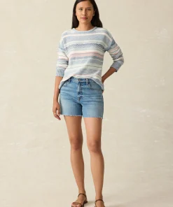 Hot Organic Cotton Denim Short - Women Shorts & Skirts