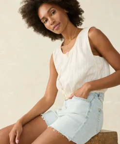 Discount Organic Cotton Denim Short - Women Shorts & Skirts