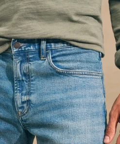 Sale Organic Cotton Slim Straight Denim (32" Inseam) - Pants
