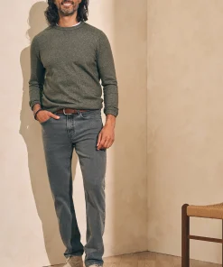 Hot Organic Cotton Slim Straight Denim (32" Inseam) - Pants