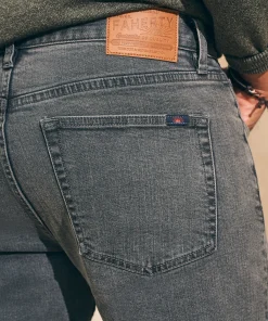 Hot Organic Cotton Slim Straight Denim (32