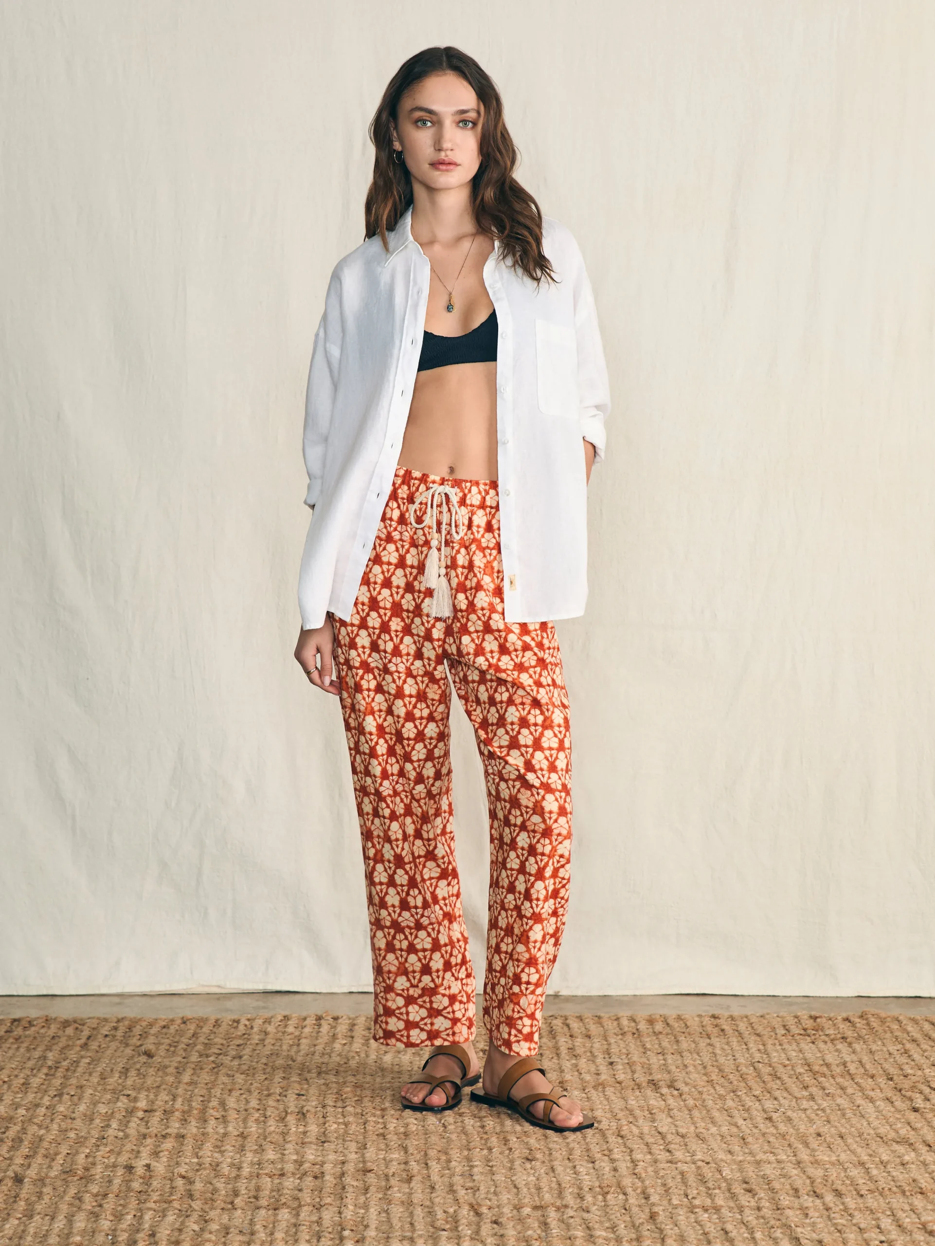 Hot Pacific Beach Linen Pant - Women Pants