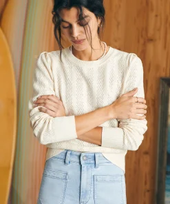 New Pointelle Lola Sweater - Women Sweaters