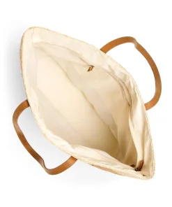 Outlet Raffia Colorblock Tote - Women Swim|Bags