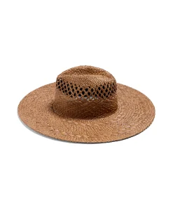 Best Raffia Mixed Stitch Fedora - Women Swim|Hats