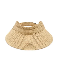 Sale Raffia Packable Visor - Women Swim|Hats