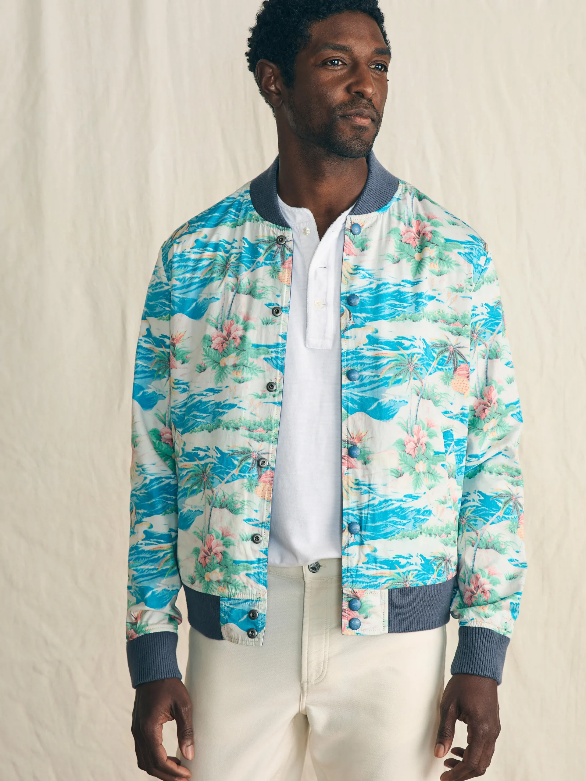 Online Reversible Surf Shop Jacket - Jackets & Vests