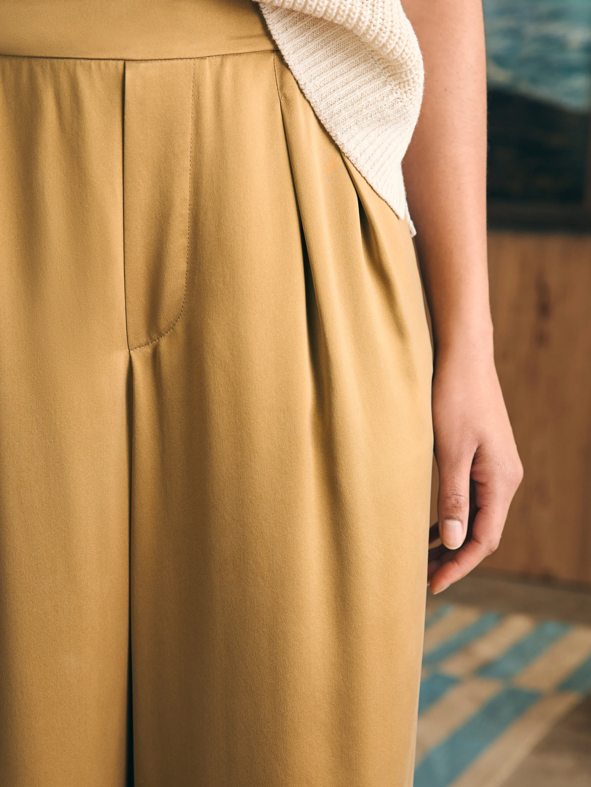 Discount Sandwashed Silk Gemma Pant - Women Pants