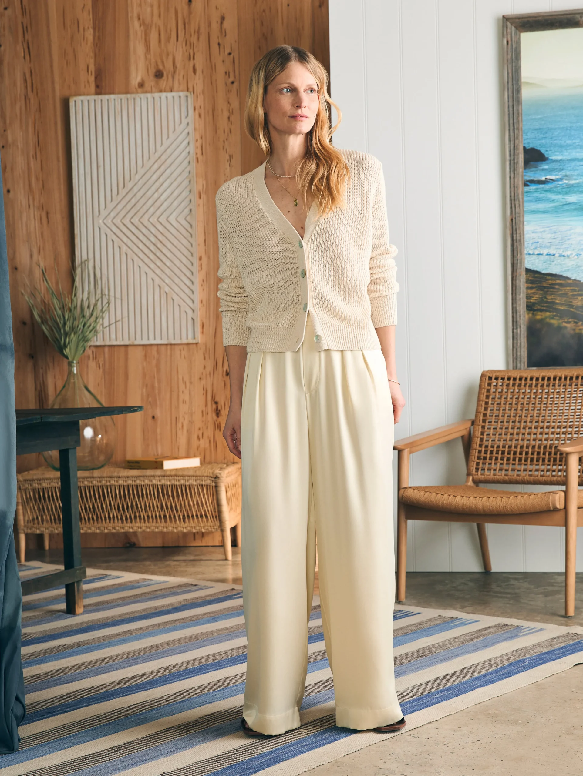 Fashion Sandwashed Silk Gemma Pant - Women Pants