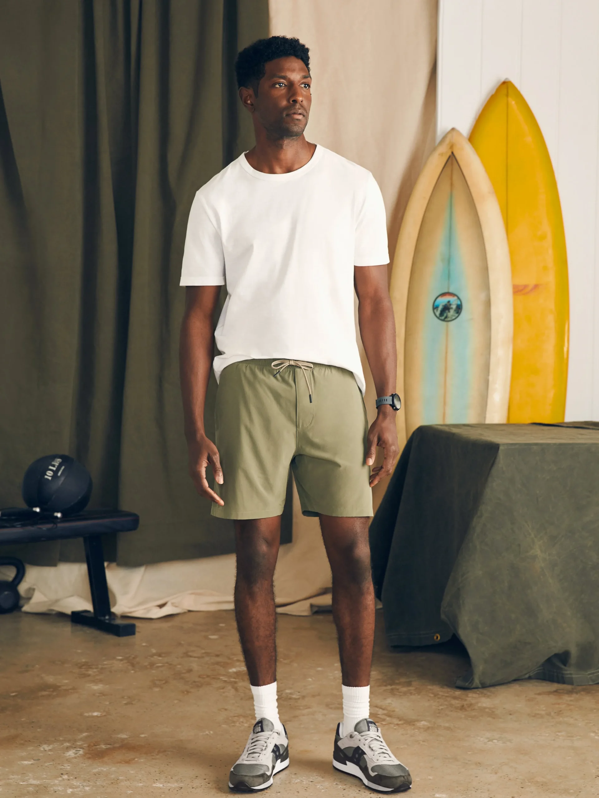 Hot Shorelite Active Swim Short (7" Inseam) - Shorts|Swim