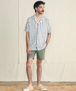 Best Short-Sleeve Cabana Towel Terry Shirt - Shirts