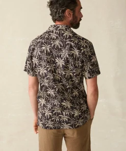 Discount Short-Sleeve Hemp Blend Camp Shirt - Shirts