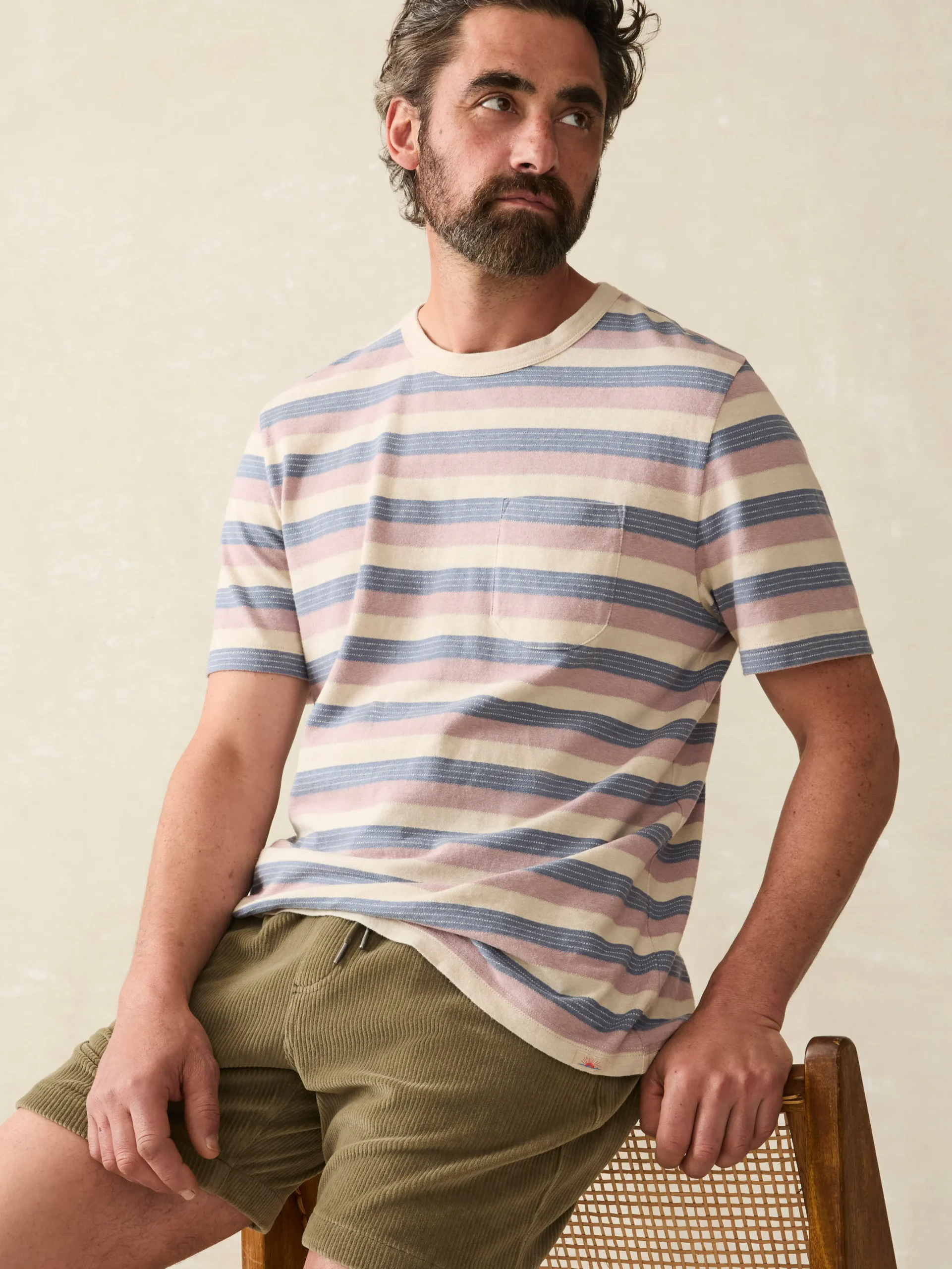 Outlet Short-Sleeve Hemp Blend Tee - T-Shirts & Henleys